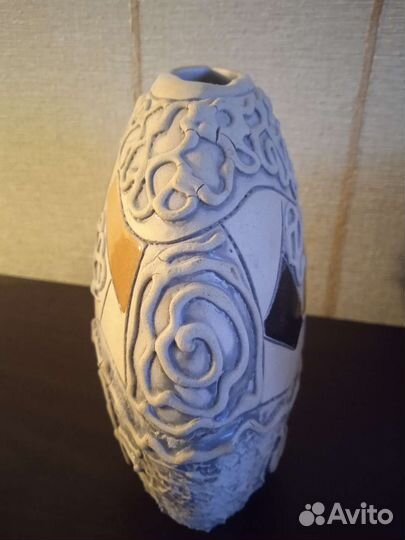 Ваза кашпо Кисловодск, ручная работа керамика