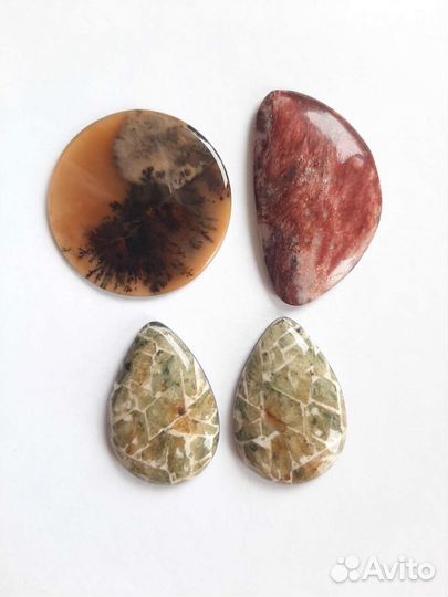 Кабошоны из натуральных камней