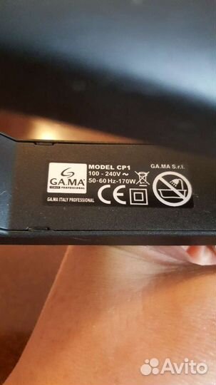 Утюжок-выпрямитель для волос GA.MA, Италия