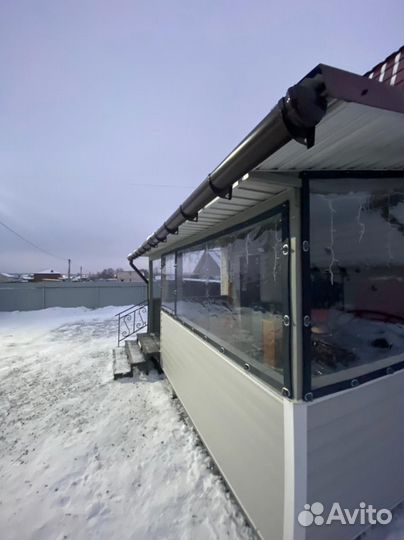 Мягкие окна для балконов, лоджий, веранд