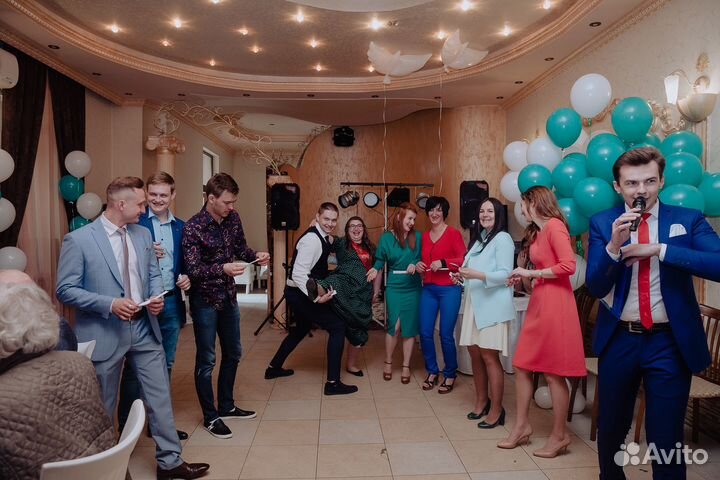 Ведущий+DJ с аппаратурой на мероприятие 