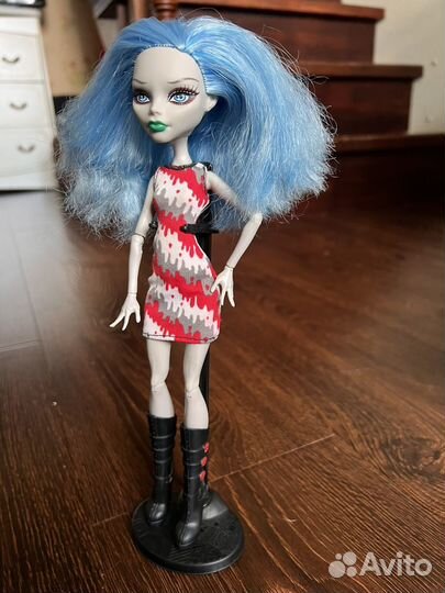 Кукла Monster High Гулия Йелпс на скутере