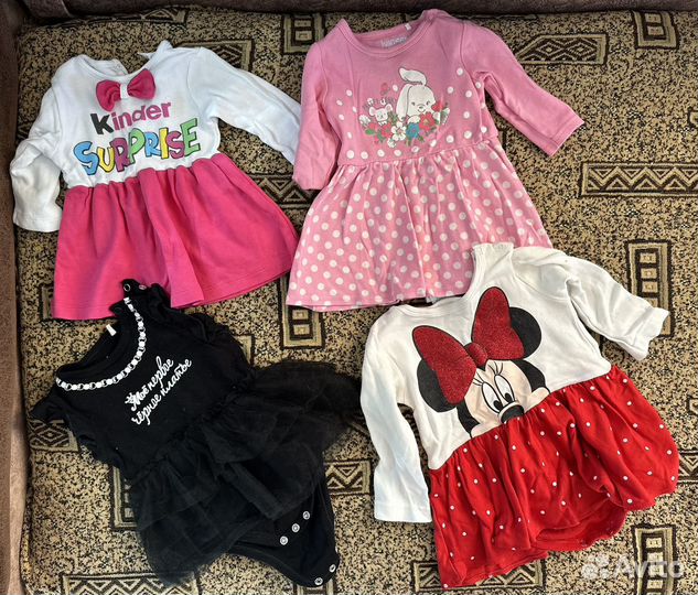 Вещи пакетом на девочку с рождения до 74