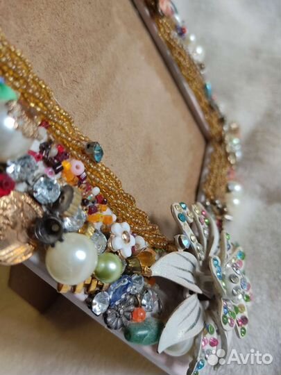 Рамка для фото ручная работа