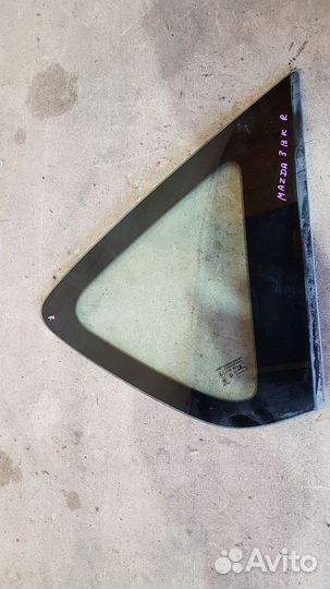 Форточка заднего крыла mazda 3 bk хэтчбек