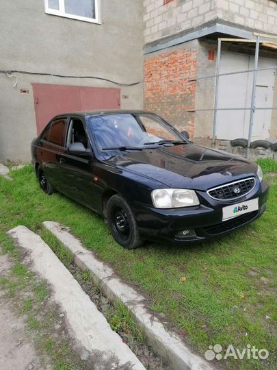 Hyundai Accent 1.5 МТ, 2005, 182 355 км