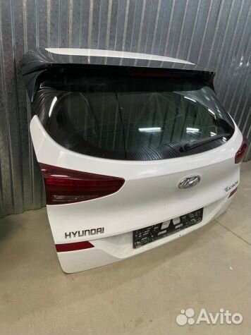 Крышка багажника hyundai tucson 3 белая