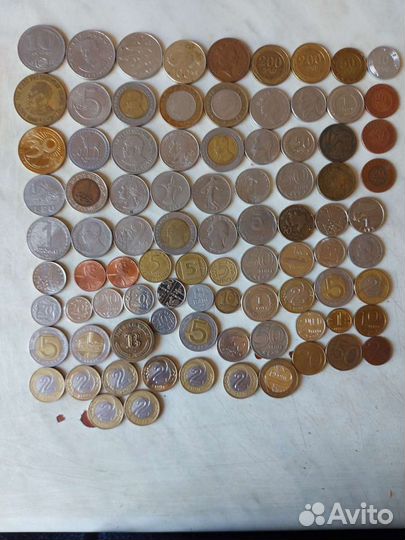Монеты разных стран старинные и современные