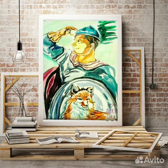 Шарж, портретист