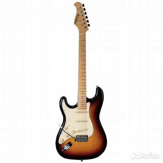 Электрогитара леворукая Prodipe + Аксессуар