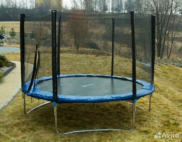 Батут с сеткой 366 см. Новые. Бесплатная доставка