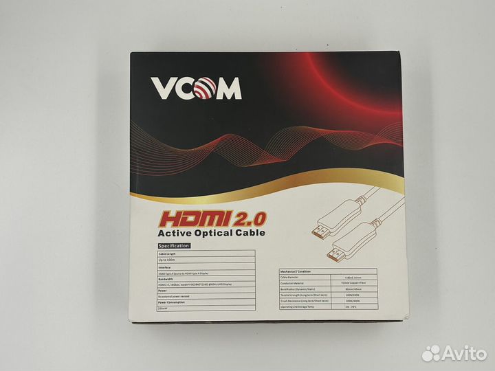 Кабель vcom hdmi D3742A-30M