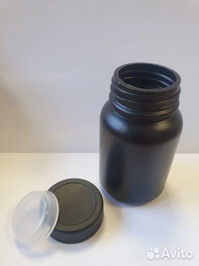 Бутылка пэт 100 мл черная