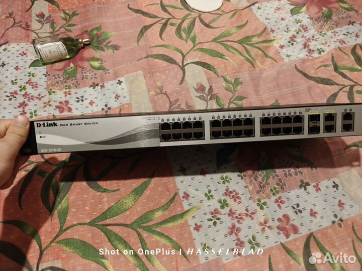 Des 1210-28 web SMART switch D-link
