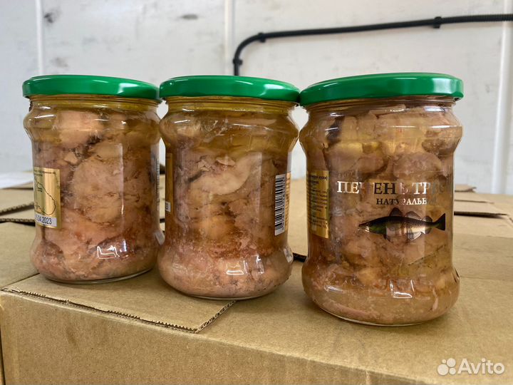 Вкусная печень трески оптом