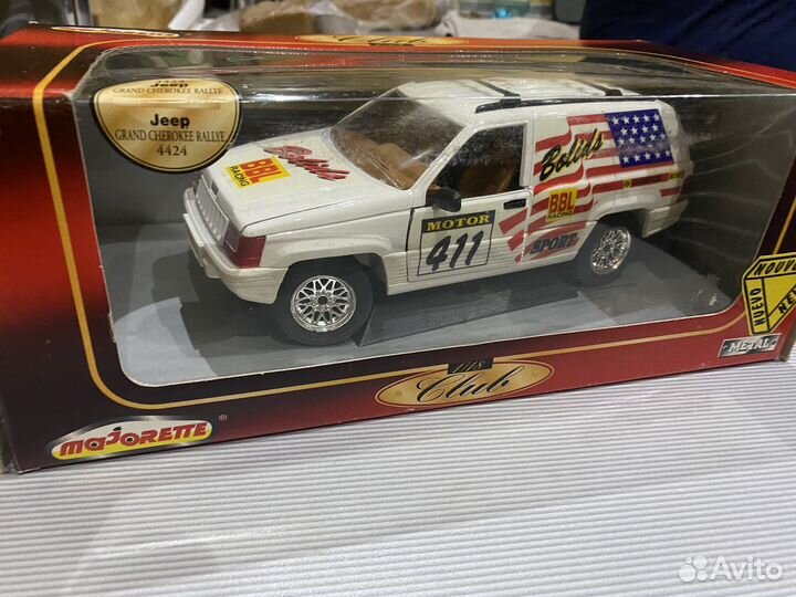 Jeep grand cherokee rallye 1:18