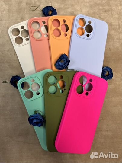 Чехол Silicone Case на iPhone 13Pro