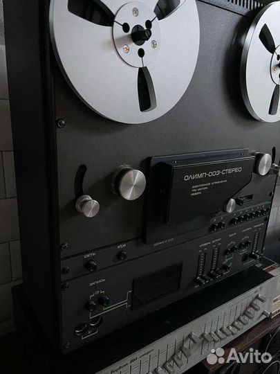 Катушечный магнитофон олимп