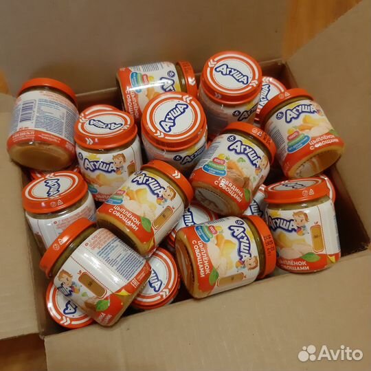 Агуша мясное пюре