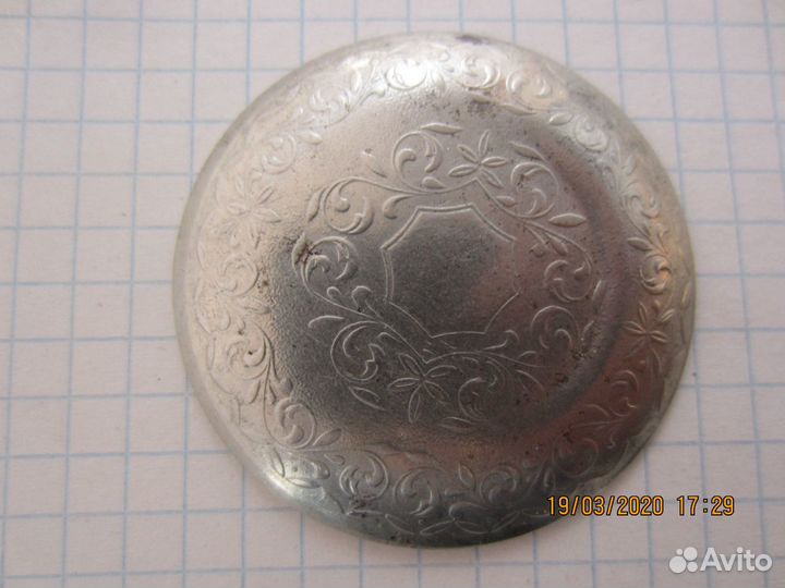 Крышка к карманным часам ракета