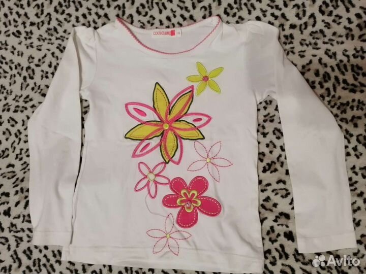 Вещи пакетом рост 110- 116 на девочку