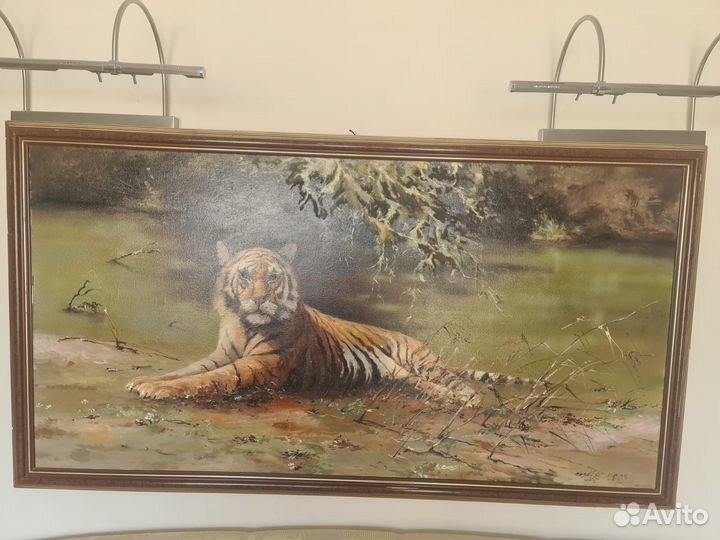 Картина маслом Тигр