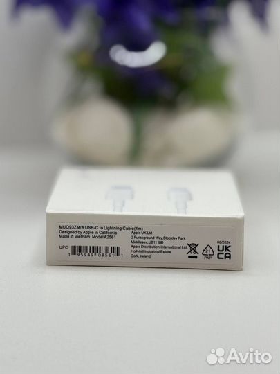 Оригинальный с гарантией Кабель Apple Lightning ty