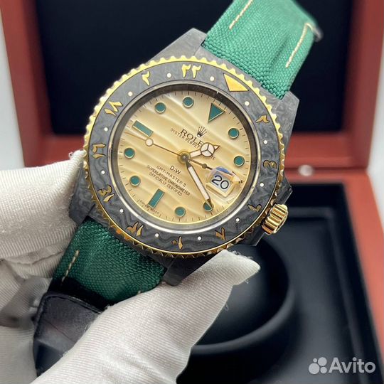 Rolex DiW Gmt Master Мужские часы механические