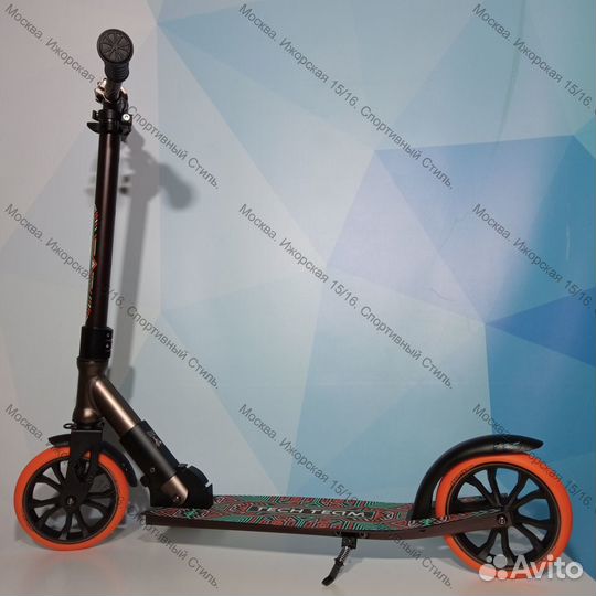 Самокат Tech Team TT Comfort 180R brown orange NEW