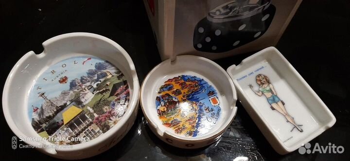 Пепельницы коллекция, новые,разные