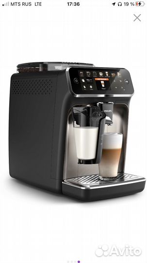 Кофемашина автоматическая Philips EP5447/90 Black