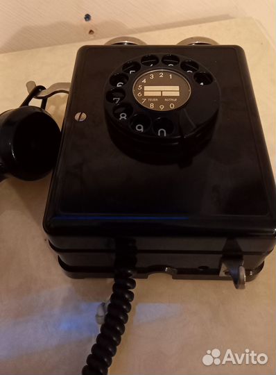 Дисковый винтажный телефон Weidmann