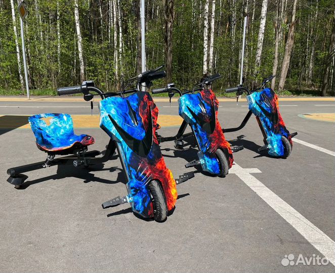 Электроскутер дрифт карт