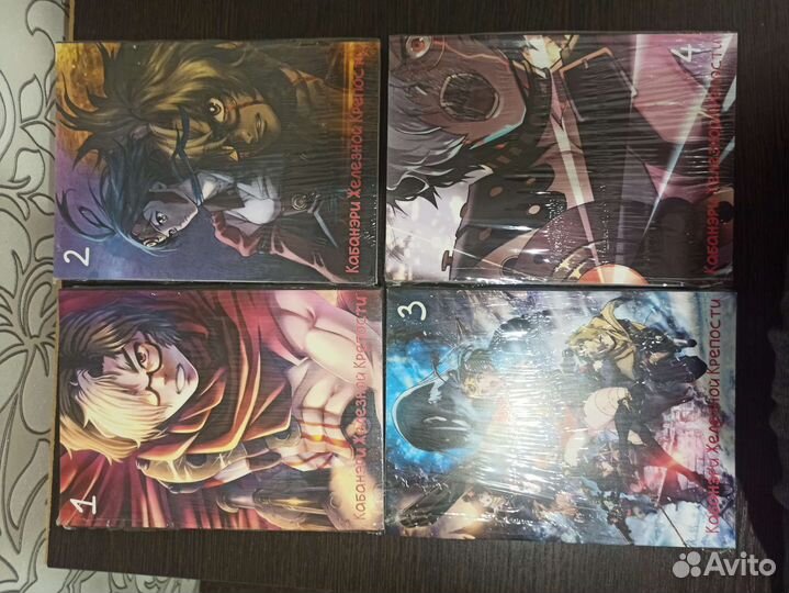 Манга Храбрецы 6 цветов