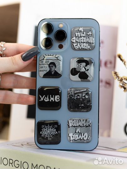 3D стикеры на телефон с любым дизайном опт