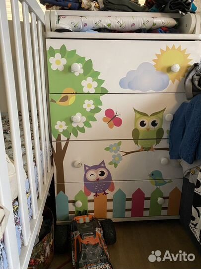 Micuna кроватка и пеленальный комод