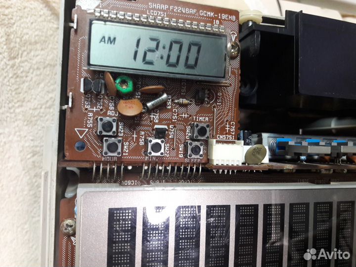 Sharp qt-90 / gf- 939 national panasonic rx-5500f