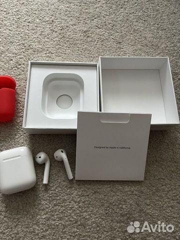 Беспроводные наушники apple airpods 2