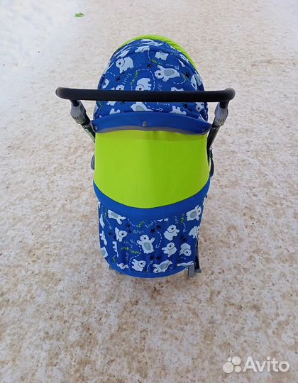 Детские санки коляска