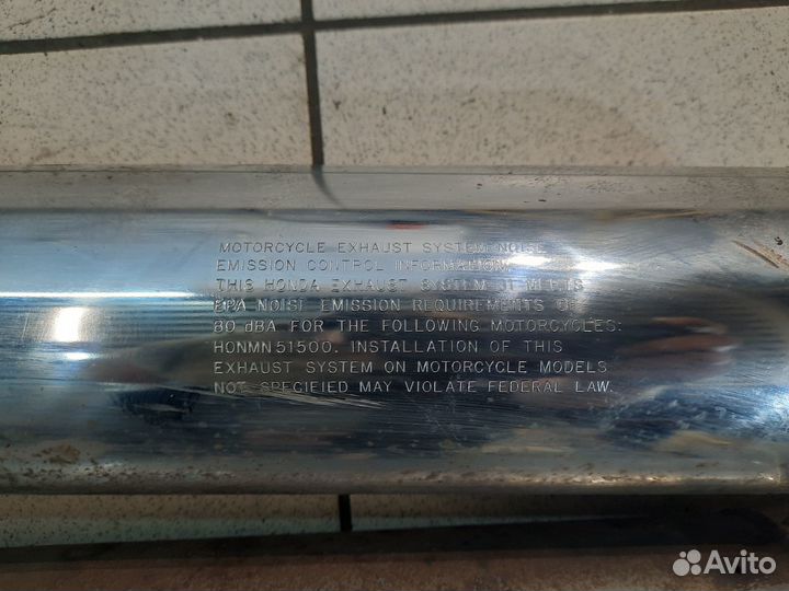 Глушитель пара Honda gl1500 gold wing