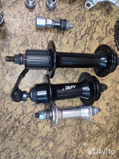 Велосипедные запчасти. Втулки, система шатунов