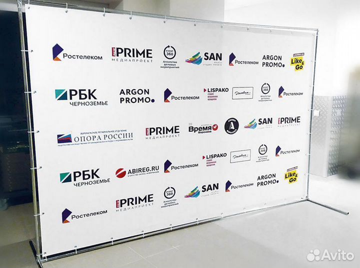 Пресс волл / Фотозона от производителя