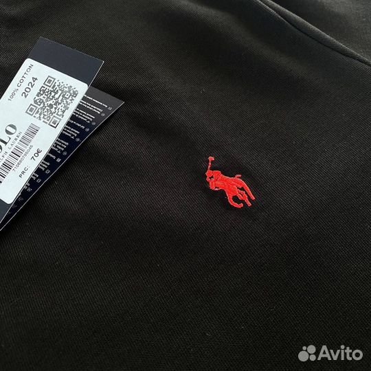 Футболка polo ralph lauren черная