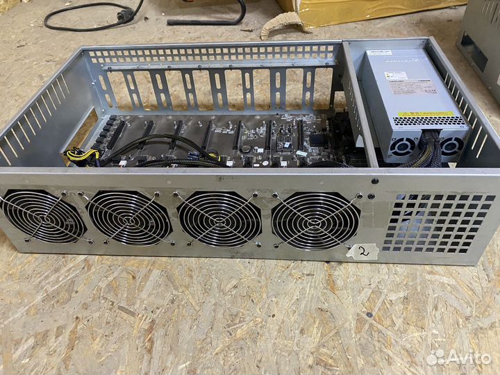 Продувной корпус для майнинга