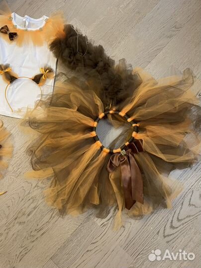 Костюм белочки для девочки 104-110