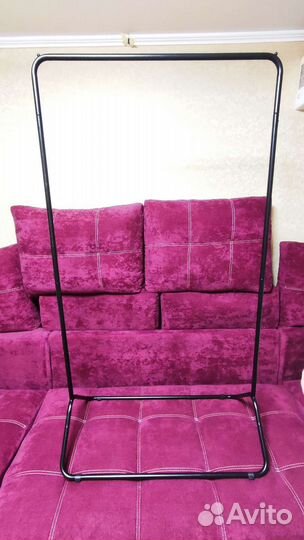 Вешалка для одежды напольная металлическая разборн