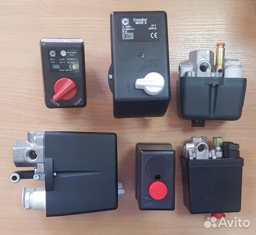 Реле давления (прессостат) для компрессора