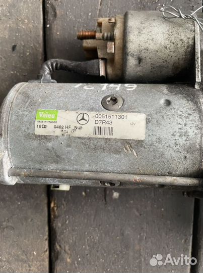 Стартер Mercedes