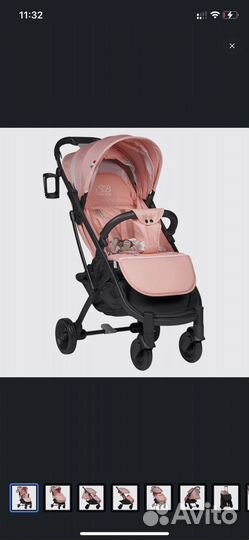 Прогулочная коляска Compatto Pink