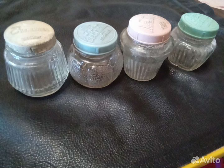 Баночки крема СССР